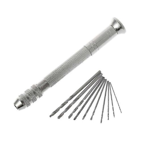 Lot de 10 forets hélicoïdaux micro HSS de précision de 0,8 à 3 mm, compatibles avec l'électronique