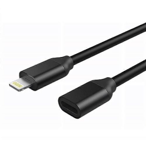 Rallonge de câble Lightning 1,8 m Newway compatible iPhone/iPad, certifiée Apple MFI, connecteur femelle vers mâle pour iPhone, audio, vidéo et musique