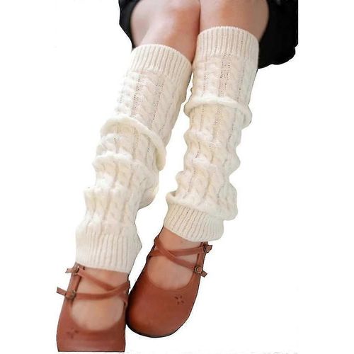 Jambières Longues Pour Femmes, Femmes, Filles, Jambières D'hiver En Tricot Au Crochet, Jambières, Chaussettes Au Genou, Jambières, Bas, Au-Dessus Du Genou, En Un Seul Morceau