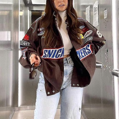 Veste De Course Vintage Y2k - Veste Streetwear Oversize - Veste Tendance 2022 - Veste De Course Femme