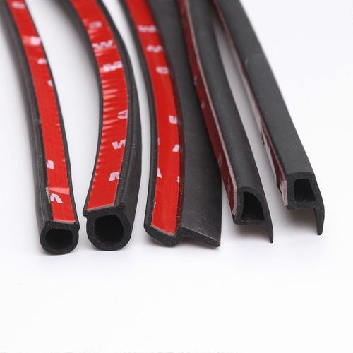 Joint D'étanchéité En Caoutchouc Epdm Adhésif Pour Automobile, 2 Mètres, 3 M, Isolation Phonique, Compatible Avec Les Portes, Fenêtres, Portes, Moteurs, Coffres