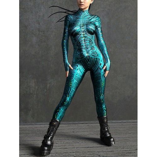 Déguisement D'insecte Zombie Pour Femme - Parfait Pour Noël, Halloween Et Les Fêtes Costumées