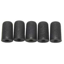 Lot De 5 Protège-Embouts En Caoutchouc Pour Pique De Violoncelle, Non Mat, Pour Cordes De Violoncelle