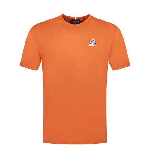 Tee Shirt Manches Courtes Le Coq Sportif Ess Tee Ss N1 M Orange S