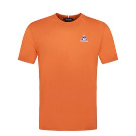 Tee Shirt Manches Courtes Le Coq Sportif Ess Tee Ss N1 M Orange S