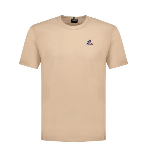 Tee Shirt Manches Courtes Le Coq Sportif Ess Tee Ss N1 M Beige Xs