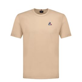 Tee Shirt Manches Courtes Le Coq Sportif Ess Tee Ss N1 M Beige Xs