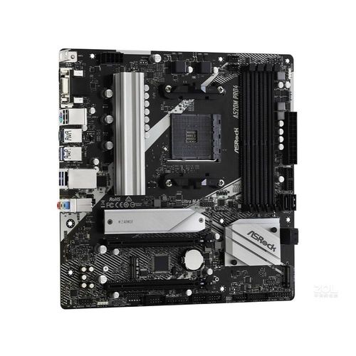 Carte mère ASROCK A520M Pro4 AMD A520 Socket AM4 DDR4 128GB Micro ATX