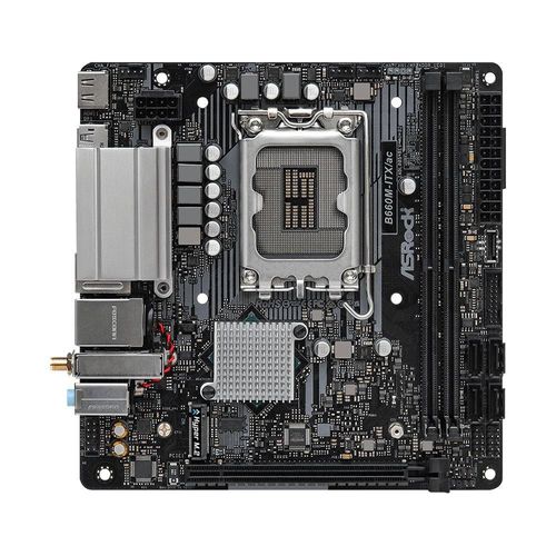 Carte mère ASROCK B660M-ITX/ac Intel B660 LGA 1700 DDR4 64GB Mini-ITX