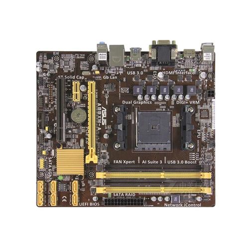 Carte mère ASUS A88XM-A AMD A88X Socket FM2/FM2+ DDR3 64GB Micro ATX