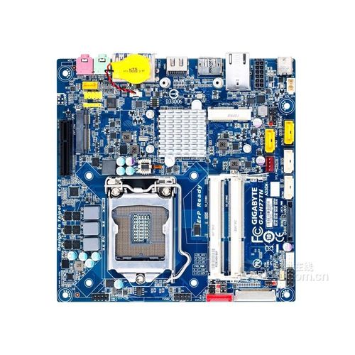 Carte mère GIGABYTE GA-H77TN Intel H77 LGA 1155 DDR3 8GB Mini-ITX