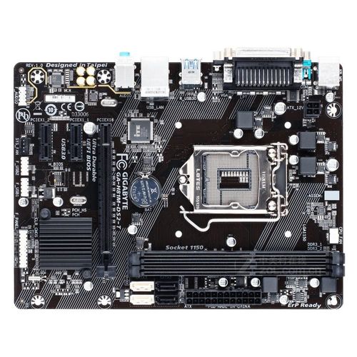Carte mère GIGABYTE H81M-DS2-T Intel H81 LGA 1150 DDR3 16GB Micro ATX