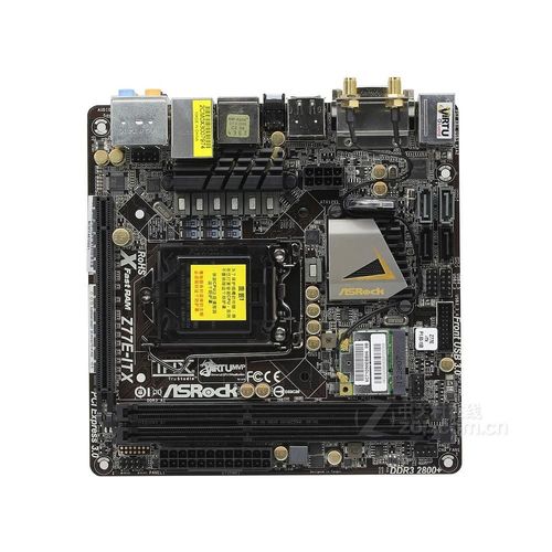 Carte mère ASROCK Z77E-ITX Intel Z77 LGA 1155 DDR3 16GB Mini-ITX