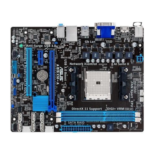Carte mère ASUS A85XM-A AMD A85X Socket FM2 DDR3 32GB Micro ATX