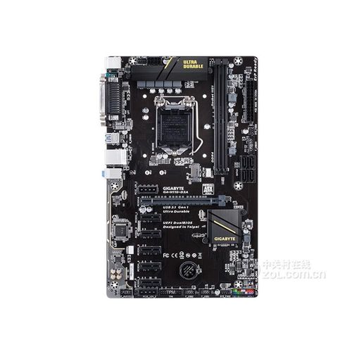 Carte mère GIGABYTE H110-D3A Intel H110 LGA 1151 DDR4 32GB ATX
