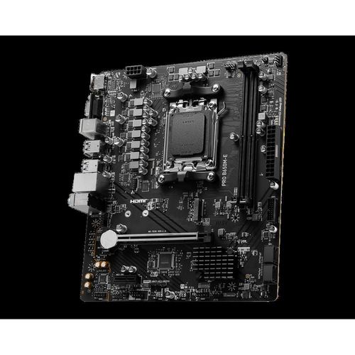 Carte mère MSI PRO B650M-E AMD B650 Socket AM5 DDR5 128GB Micro ATX