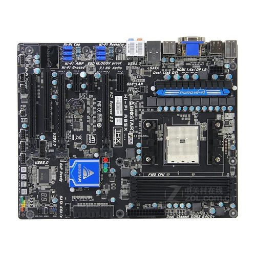 Carte mère Biostar Hi-Fi A85X AMD A85X Socket FM2 DDR3 64GB ATX