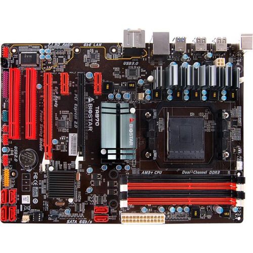 Carte mère Biostar TA970 AMD 970 Socket AM3+ DDR3 64GB ATX