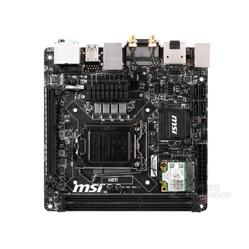 Carte mère MSI H87I Intel H87 LGA 1150 DDR3 16GB Mini-ITX