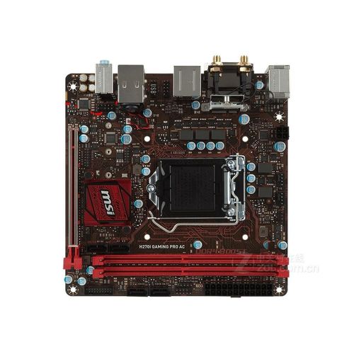 Carte mère MSI H270I GAMING PRO AC Intel H270 LGA 1151 DDR4 32GB Mini-ITX