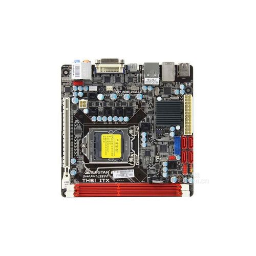 Carte mère Biostar TH61 ITX Intel H61 LGA 1155 DDR3 16GB Mini-ITX