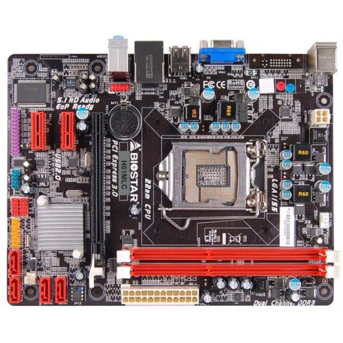 Carte mère Biostar H61MLC Intel H61 LGA 1155 DDR3 16GB Micro ATX