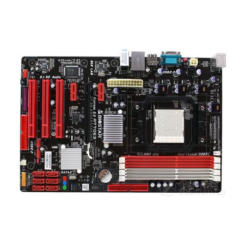 Carte mère Biostar A770E3 AMD 770 Socket AM3 DDR3 16GB ATX