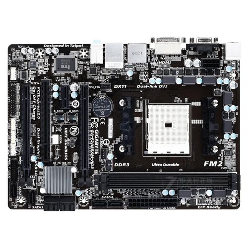 Carte mère GIGABYTE GA-F2A85XM-HD3(rev.1.2) AMD A85X Socket FM2 DDR3 64GB Micro ATX
