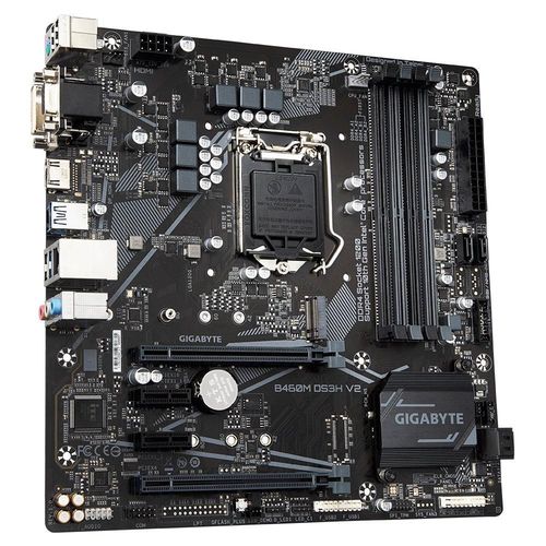Carte mère GIGABYTE GA-B460M DS3H V2 Intel B460 LGA1200 DDR4 128 GB Micro ATX