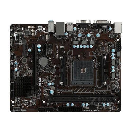 Carte mère MSI A320M PRO-VD/S AMD A320 Socket AM4 DDR4 32GB Micro ATX
