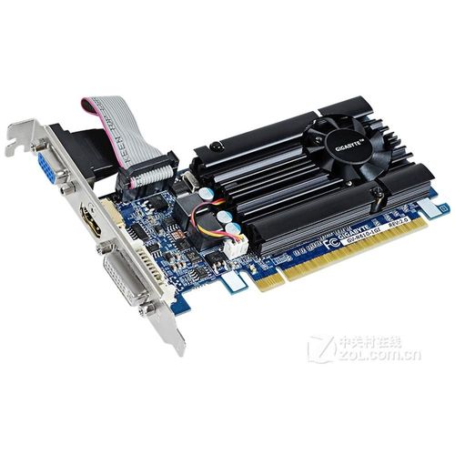 Carte graphique GIGABYTE GeForce GT610 1GB DDR3 64bit PCI Express 2.0 16X 1333MHz