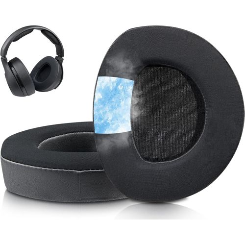 BAERTMY-Gel De Refroidissement Mousse Coussin Coussinets Pour Sennheiser Hdr160(Hdr 160/Rs160/Tr160), Hdr170(Tr170/Tr 170/Rs170)/Hdr180(Tr180/Rs 180) Casque, Avec Mousse D'Isolation Phonique