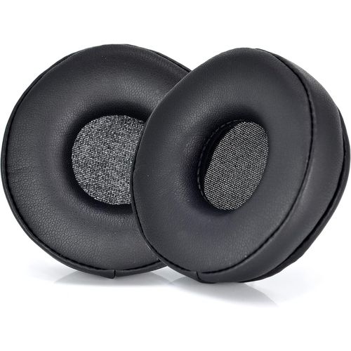 BAERTMY-Move Coussinets D'Oreille De Rechange En Mousse Compatible Avec Les Casques Bluetooth Jabra Move / 25H Sans Fil/Plantronics Backbeat Fit 505 500, Cuir Souple