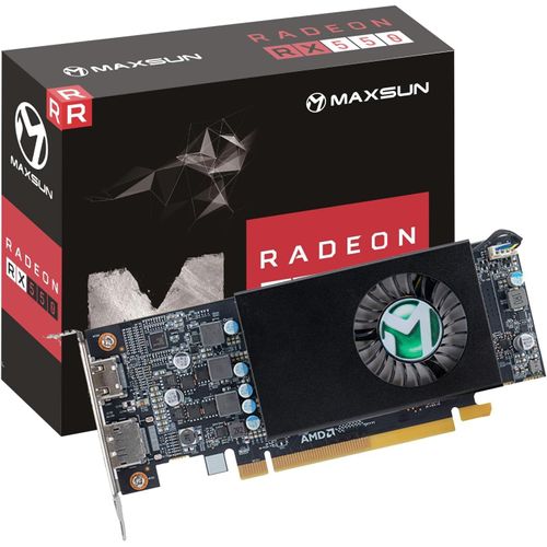 NAERYUT-Graphics Cards Amd Radeon Rx 550 4Gb Gddr5 Graphics Card Itx Gpu Low Profile 128 Bit Directx 12 Pci Express X16 3.0 Hdmi,Displayport