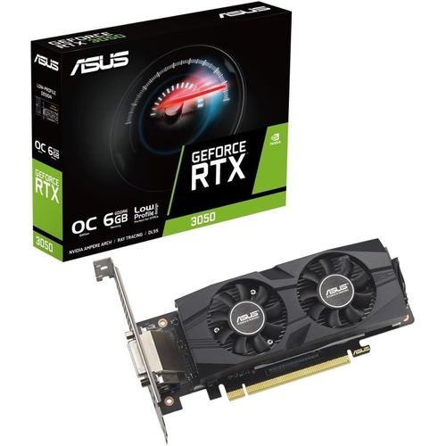 NAERYUT-Geforce Rtx 3050 Oc (6Gb Gddr6/Pci Express 4.0/1500Mhz/14000Mhz/Low Profile)