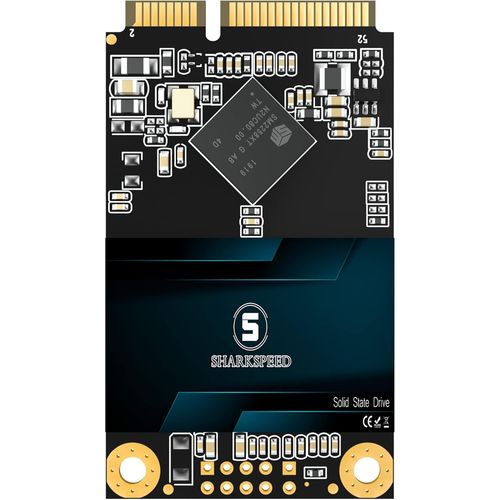 NAERYUT-Ssd Msata 512Go Disque Dur Interne Solid State Drive Pour Pc De Bureau Et Portable Tlc 3D Nand Sata3 6Go/S (512Go Msata)