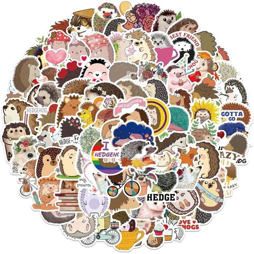 Ershi-100pcs Anime Lumineux Autocollants En Vinyle Pour Bouteilles D'eau Gobelet Bagages Planche À Roulettes Pare-Chocs Scrapbook [8