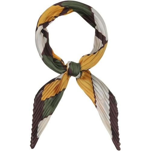 Ershi-Femmes Rétro Plaid Plaid Rhombus Head Cou Foulard Foulard Carreaux[2043]