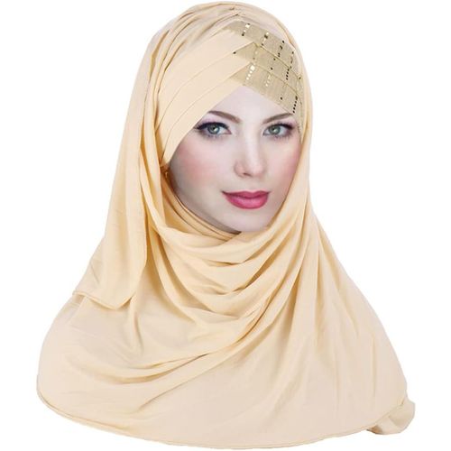 Ershi-Femmes Echarpes Wraps Dames Foulard En Polyester Foulard Élastique Coupe-Vent Chaud[2265]
