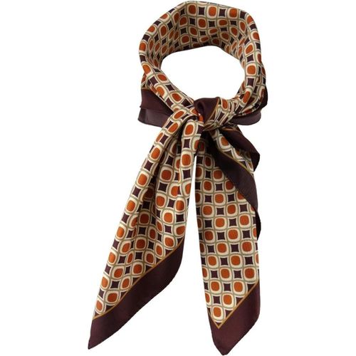 Ershi-Foulard En Velours Pour Femme À Motifs - Dimensions Du Foulard : 60 X 60 Cm[1838]