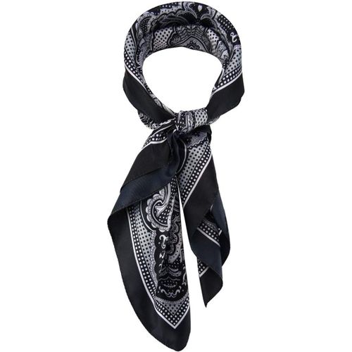 Ershi-Foulard En Velours Pour Femme À Motifs - Dimensions Du Foulard : 60 X 60 Cm[1854]