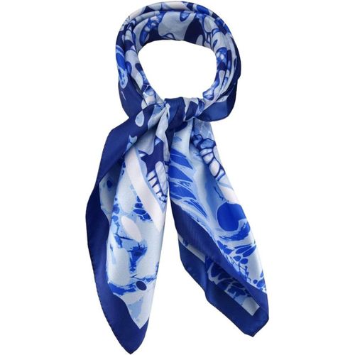 Ershi-Foulard En Velours Pour Femme À Motifs - Dimensions Du Foulard : 60 X 60 Cm[1850]