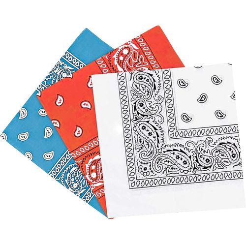 Ershi-® Paisley Bandana Fazzoletti Di Cotone Per Polvere Sport All'aperto Bandana Quadrata Moda Capelli Accessorio Fazzoletto Band[2