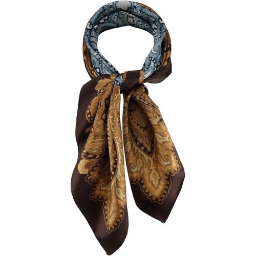 Ershi-Foulard En Velours Pour Femme À Motifs - Dimensions Du Foulard : 60 X 60 Cm[1868]