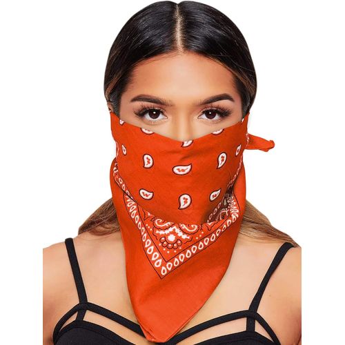 Ershi-® Paisley Bandana Fazzoletti Di Cotone Per Polvere Sport All'aperto Bandana Quadrata Moda Capelli Accessorio Fazzoletto Band[2