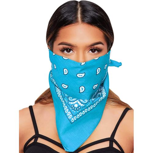 Ershi-® Paisley Bandana Fazzoletti Di Cotone Per Polvere Sport All'aperto Bandana Quadrata Moda Capelli Accessorio Fazzoletto Band[2
