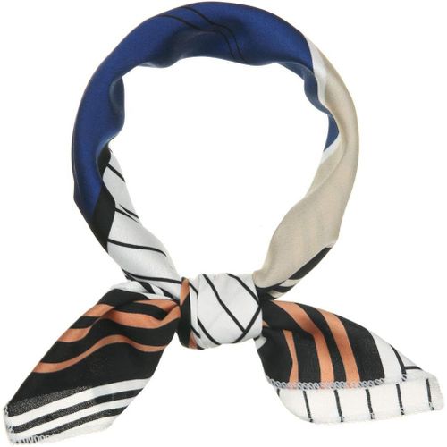 Ershi-50cm Bande Impression Square Cou Enveloppe Écharpes Tête Écharpe Fanchon Foulard Bandana Pour Femmes[689]