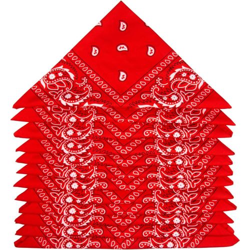 Ershi-Bandanas, Lot De 12 Foulards Paisley, Bandeau, Mouchoirs Pour Hommes Et Femmes[22]