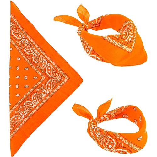 Ershi-- Bandana, 55 X 55 Cm, Foulard, Écharpe, Accessoire Pour Costumes[456]