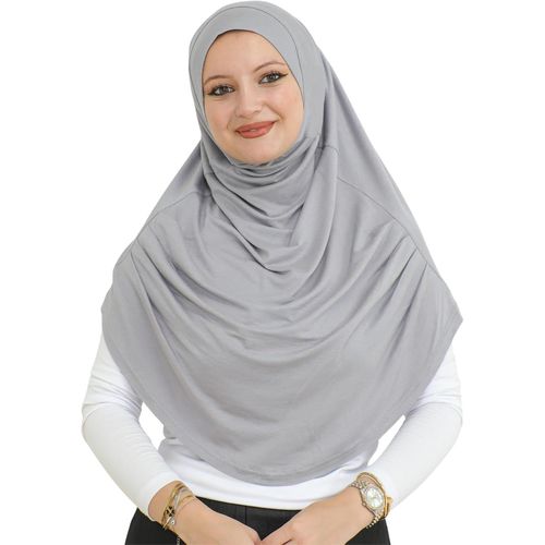 Ershi-Hijab Pour Femme | Prêt Turban Musulmane | Foulard Doux Pour La Priere | Bonnet Long | Vetement Islamique, Jersey Abaya | Ro[1